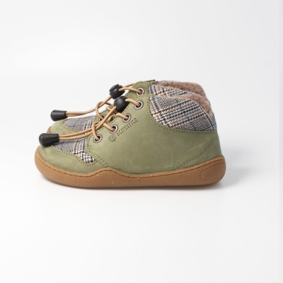 bLIFESTYLE Tapir olive vlies – Barfußschuhe für Kinder
