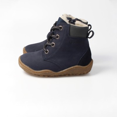 bLIFESTYLE schwarzbärSTYLE TEX marine – Barfußschuhe für Kinder