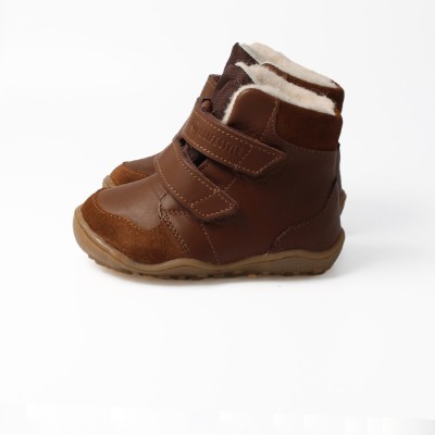 bLIFESTYLE gibbonSTYLE NAP TEX haselnuss – Barfußschuhe für Kinder