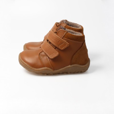 bLIFESTYLE BIBER NAPPA TEX vlies marine – Barfußschuhe für Kinder, Farbe: navy