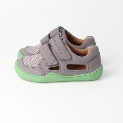 bLIFESTYLE komodowaranSTYLE keramik Vegan – Barfußschuhe für Kinder, Farbe: grau