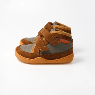 bLIFESTYLE LORIS vlies haselnuss – Barfußschuhe für Kinder