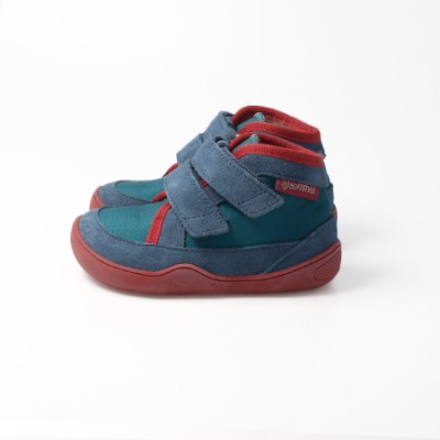 bLIFESTYLE LORIS vlies meerblau – Barfußschuhe für Kinder