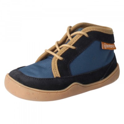 bLIFESTYLE OPOSSUM vlies marine – Barfußschuhe für Kinder, Farbe: navy