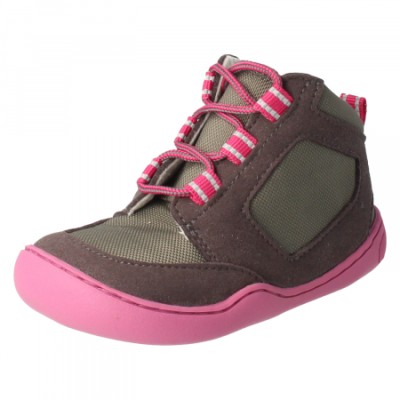 bLIFESTYLE WOLF vlies anthrazit – Barfußschuhe für Kinder