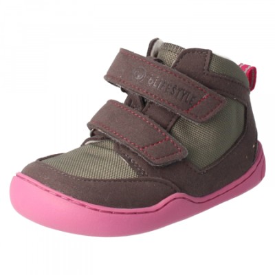bLIFESTYLE LUCHS vlies anthrazit – Barfußschuhe für Kinder