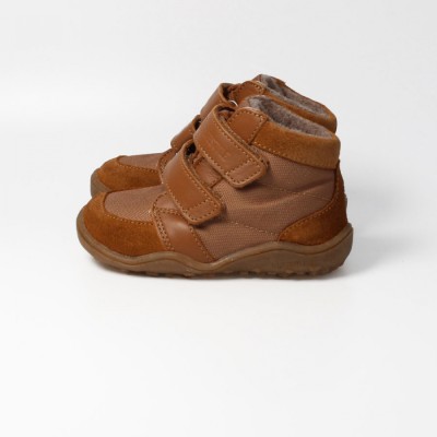 bLIFESTYLE BIBER TEX vlies haselnuss – Barfußschuhe für Kinder