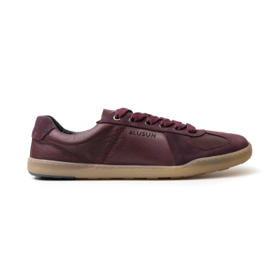 BLUSUN BLSN-200W Berry – Barfußschuhe für Damen & Herren, Farbe: bordeaux