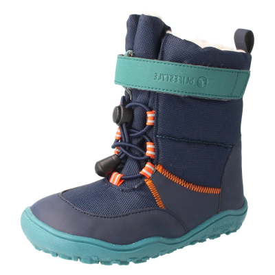 bLIFESTYLE MONODON TEX marine – Barfußschuhe für Kinder, Farbe: navy