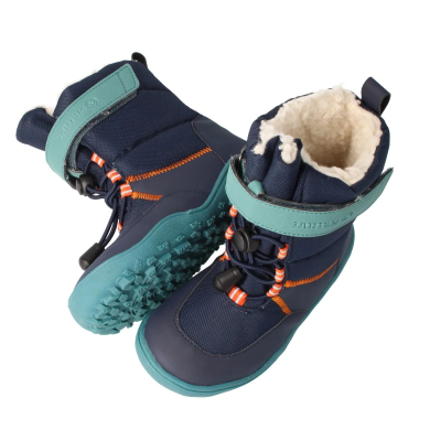 bLIFESTYLE MONODON TEX marine – Barfußschuhe für Kinder, Farbe: navy