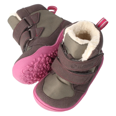bLIFESTYLE KOALA TEX anthrazit – Barfußschuhe für Kinder