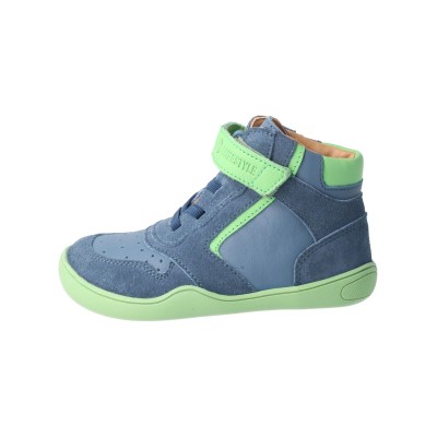bLIFESTYLE anurafroschSTYLE meerblau – Barfußschuhe für Kinder