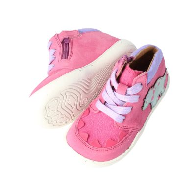 bLIFESTYLE kodiakbärSTYLE cera – Barfußschuhe für Kinder, Farbe: pink