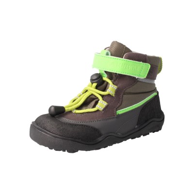 bLIFESTYLE landschilkrötenSTYLE TEX anthrazit – Barfußschuhe für Kinder