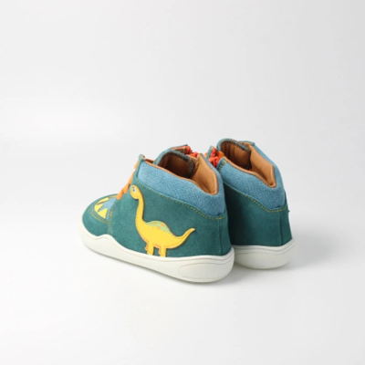 bLIFESTYLE kodiakbärSTYLE brachio – Barfußschuhe für Kinder, Farbe: petrol