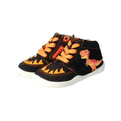 bLIFESTYLE kodiakbärSTYLE rex – Barfußschuhe für Kinder, Farbe: schwarz