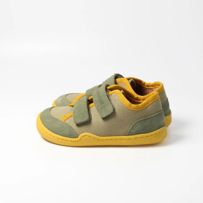 bLIFESTYLE nasenaffenSTYLE moosgrün – Barfußschuhe für Kinder