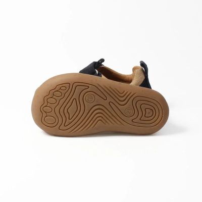 bLIFESTYLE kammmolchSTYLE marine – Barfußschuhe für Kinder