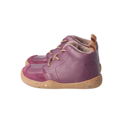 bLIFESTYLE pangolinSTYLE NAP vlies pflaume – Barfußschuhe für Kinder