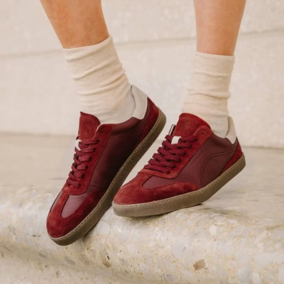 Groundies Panama bordeaux – Barfußschuhe für Damen & Herren