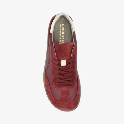 Groundies Panama bordeaux – Barfußschuhe für Damen & Herren