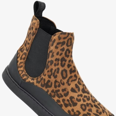 Groundies Sienna Women leo/black – Barfußschuhe für Damen