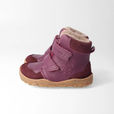 bLIFESTYLE gibbonSTYLE NAP TEX pflaume – Barfußschuhe für Kinder