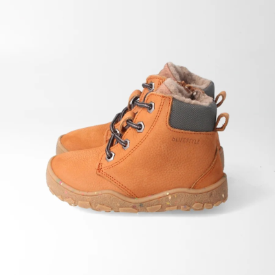 bLIFESTYLE schwarzbärSTYLE TEX haselnuss – Barfußschuhe für Kinder