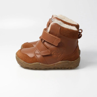 bLIFESTYLE gibbonSTYLE NAP TEX haselnuss – Barfußschuhe für Kinder