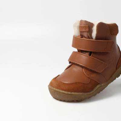 bLIFESTYLE gibbonSTYLE NAP TEX haselnuss – Barfußschuhe für Kinder