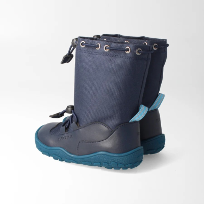 bLIFESTYLE lippenbärSTYLE TEX marine – Barfußschuhe für Kinder