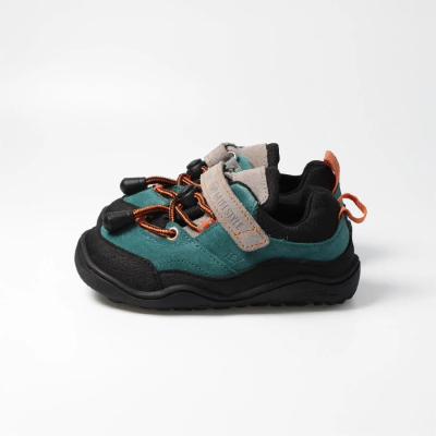 bLIFESTYLE steinbockSTYLE TEX petrol – Barfußschuhe für Kinder