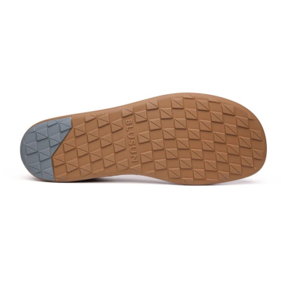 BLUSUN BLSN-200W bold leo – Barfußschuhe für Damen & Herren, Farbe: brown