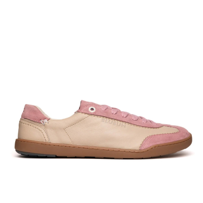 BLUSUN BLSN-220W Light Beige/Pink – Barfußschuhe für Damen & Herren, Farbe: light beig/pink