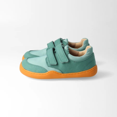bLIFESTYLE krokodilSTYLE petrol – Barfußschuhe für Kinder