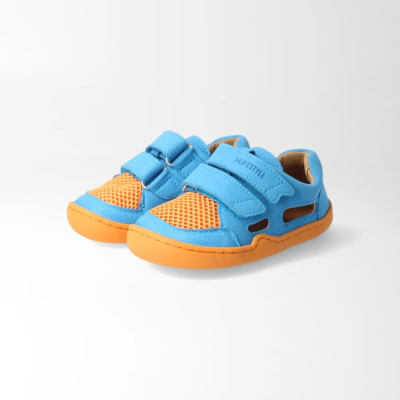 bLIFESTYLE komodowaranSTYLE petrol VEGAN – Barfußschuhe für Kinder