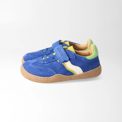 bLIFESTYLE wildbieneSTYLE VEL Seeblau – Barfußschuhe für Kinder, Farbe: meerblau