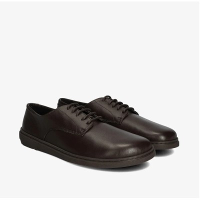 Groundies Trento Chocolate – Barfußschuhe für Damen & Herren, Farbe: brown
