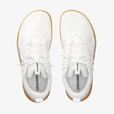 Groundies G-Flex Precision White – Barfußschuhe für Damen & Herren