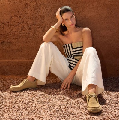 Groundies Cricket Beige – Barfußschuhe für Damen & Herren, Farbe: beige.
