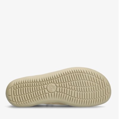 Groundies Cricket Beige – Barfußschuhe für Damen & Herren, Farbe: beige.