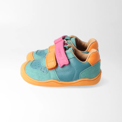 bLIFESTYLE anurafroschSTYLE BABY petrol – Barfußschuhe für Kinder
