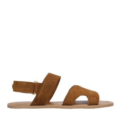 Groundies Juno Caramel – Barfußschuhe für Damen