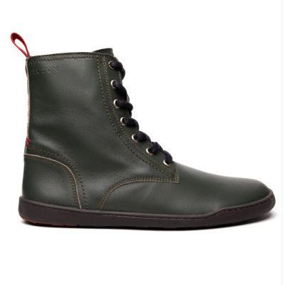 BLUSUN BLSN-040W Dark Green – Barfußschuhe für Damen & Herren, Farbe: waldgrün
